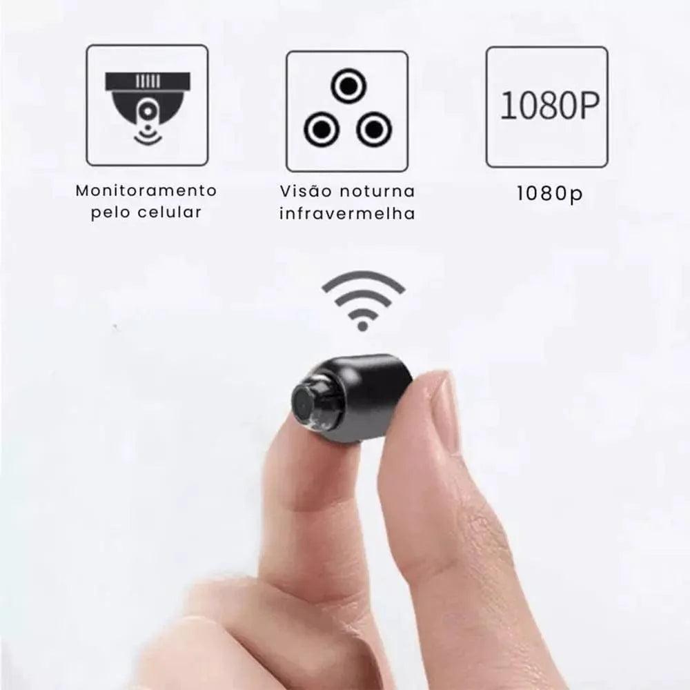 Kit 2 Nano Vision - Mini Câmera De Segurança (Ultra HD 4K) - LandCar